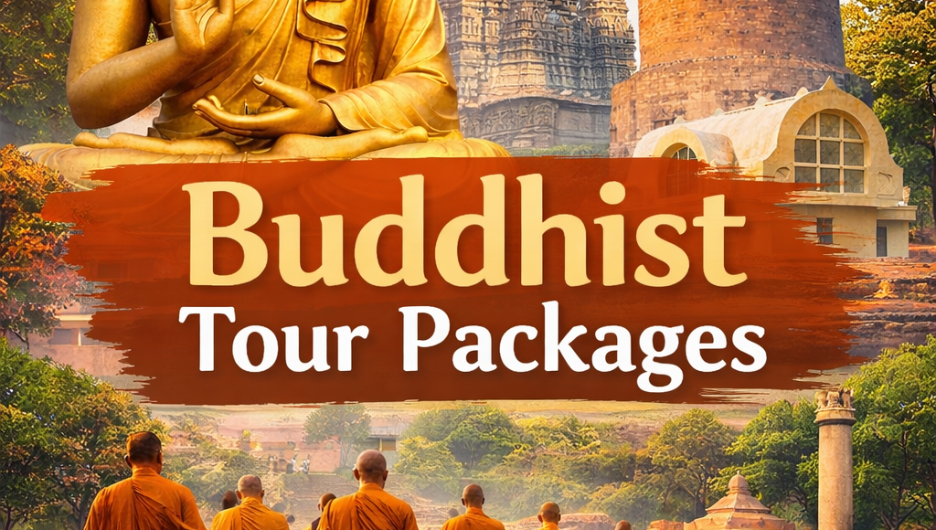 Buddhist Tour Packages covering Bodh Gaya, Sarnath, Kushinagar and Lumbini with contact number +91-9955281537